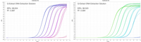 Real Time PCR Amplification Curves Q-Extract